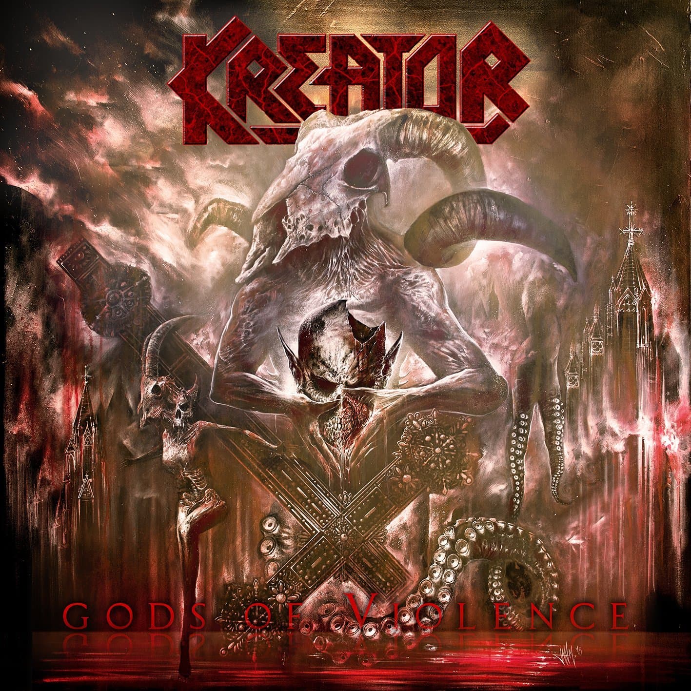 Gods of Violence CD+Blu-ray Disc Deluxe | Kreator