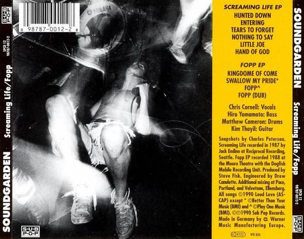 Screaming Life / Fopp | Soundgarden