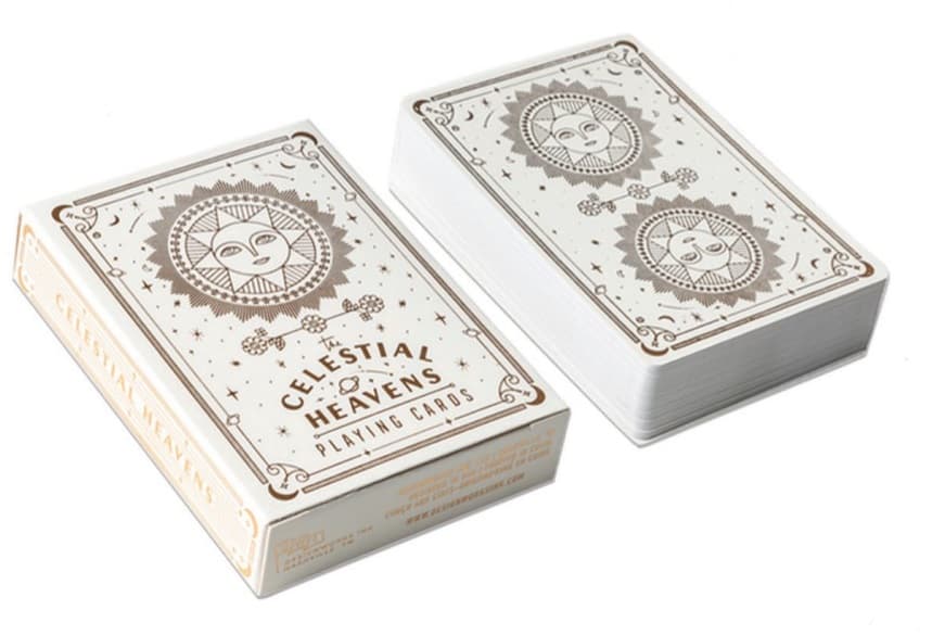Joc de carti - Ivory "Celestial Heavens" | DesignWorks Ink