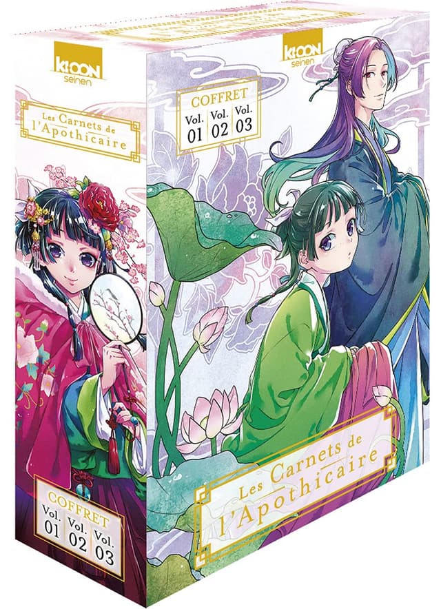 Les Carnets de l'Apothicaire - Coffret: Volumes 1 a 3 | Natsu Hyuuga, Nekokurage, Itsuki Nanao