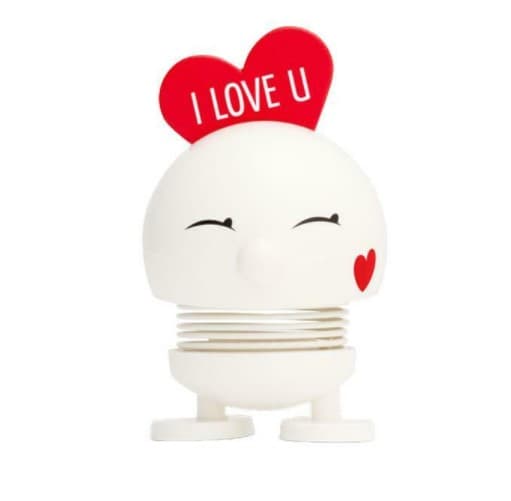 Figurina - Small - Bimble Love - White | Hoptimist