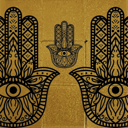 Cub Rubik - Iconic - Hamsa Gold Effect | Iconicube