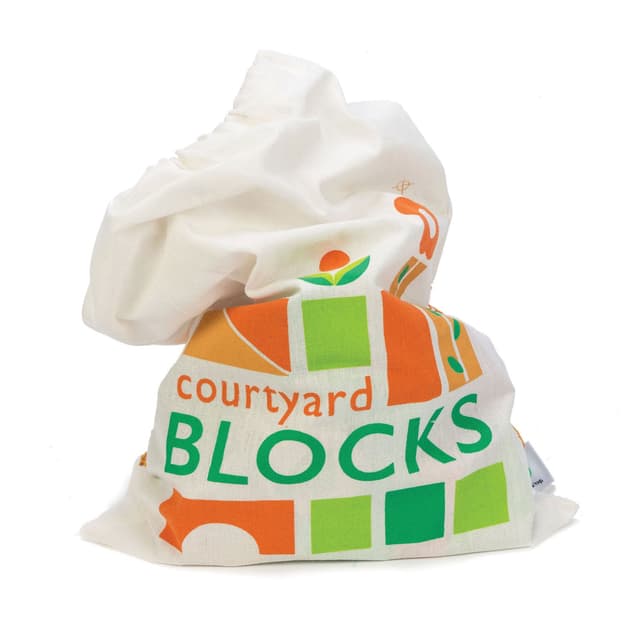 Set de constructie - Courtyard Blocks | Tender Leaf Toys