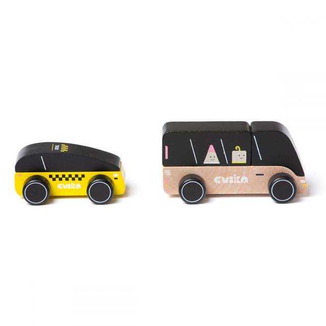 Jucarie din lemn - City Transport | Cubika
