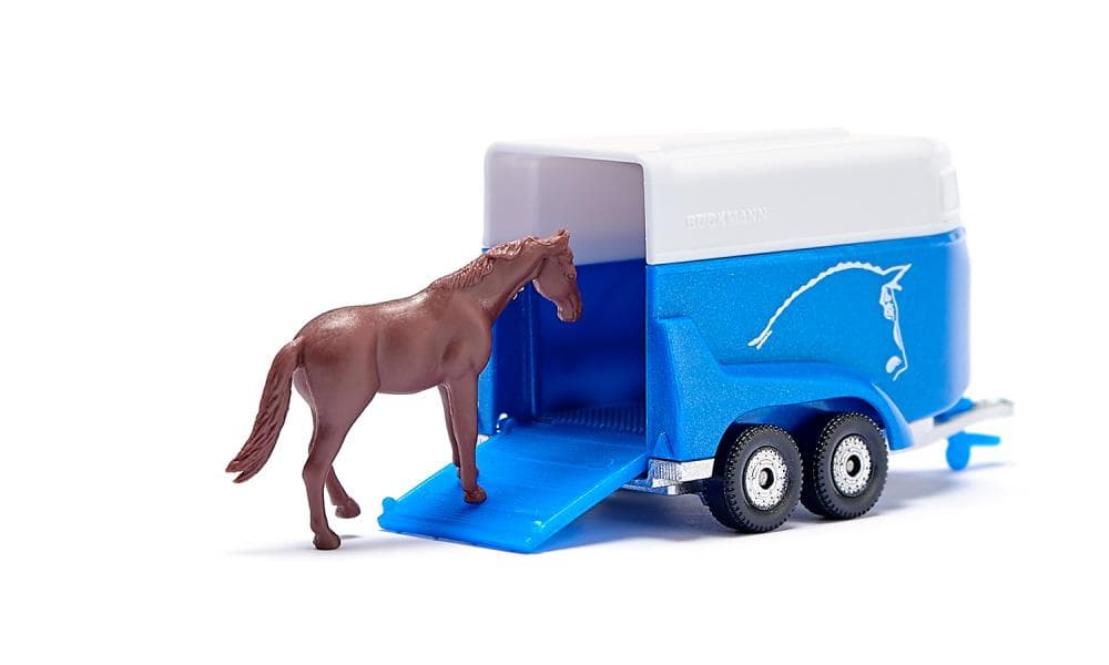 Jucarie - Jeep with Horse Trailer | Siku
