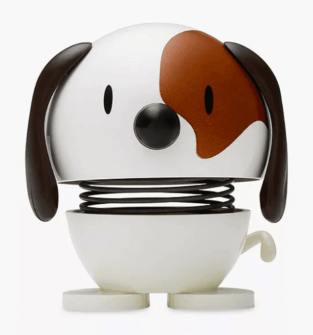 Figurina - Dog - White | Hoptimist