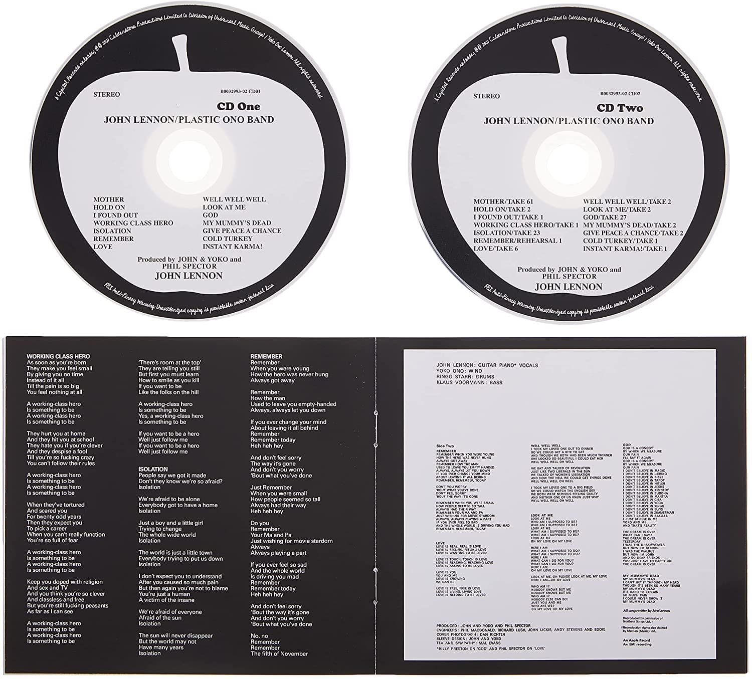 John Lennon / Plastic Ono Band - 2CD | John Lennon, Plastic Ono Band