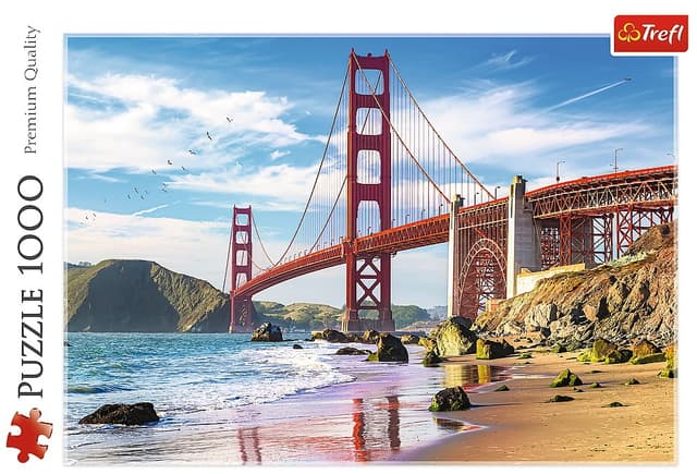 Puzzle 1000 piese - Golden Gate San Francisco | Trefl