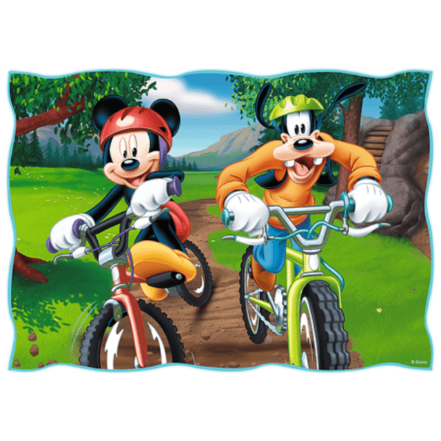 Puzzle - Disney - Mickey, Ziua Deosebita, 4 in 1 | Trefl