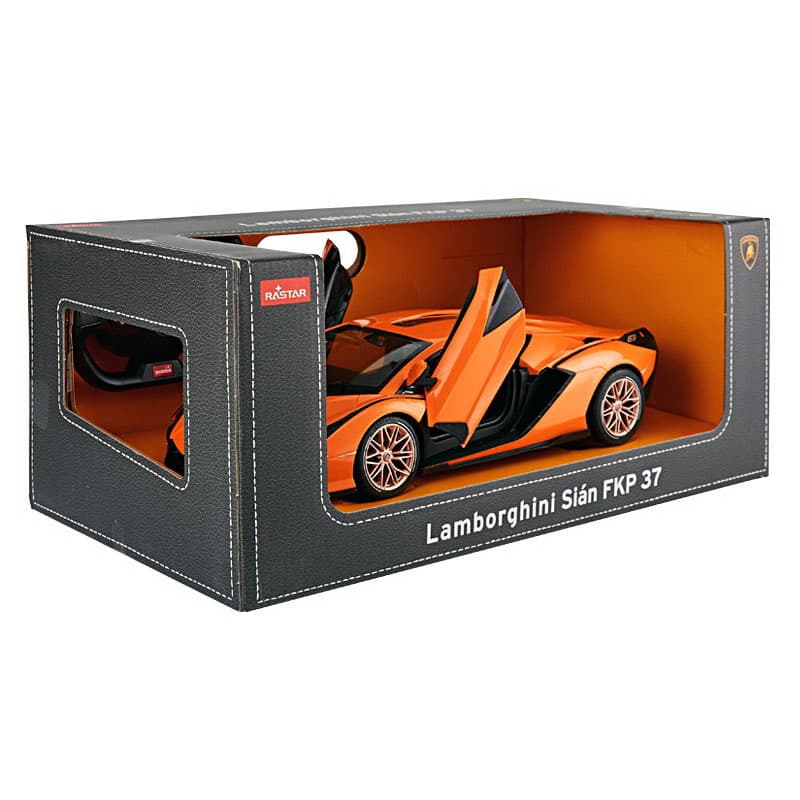 Masina cu Telecomanda - Lamborghini Sian FKP 37 - Portocaliu | Rastar