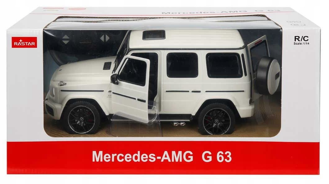Masina cu telecomanda - Mercedes-Benz G63, Alb | Rastar