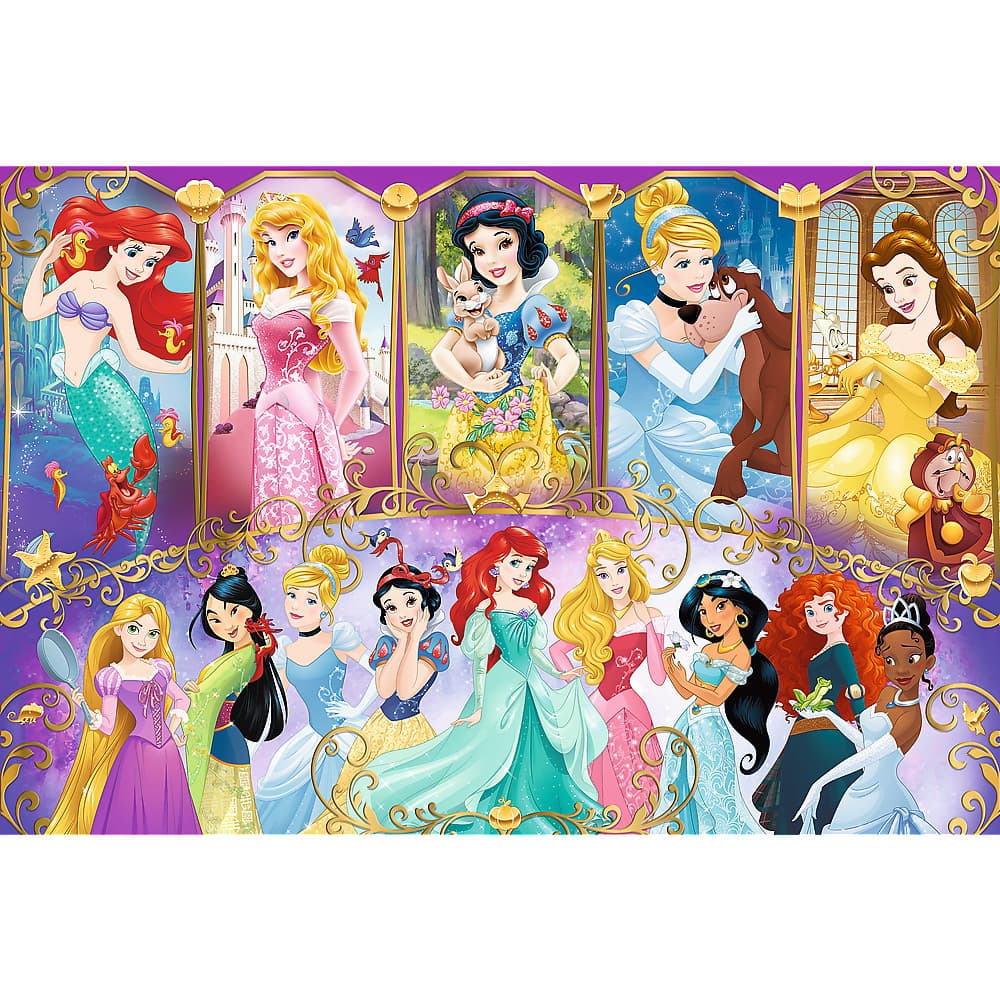 Puzzle 160 piese - Portretele printeselor | Trefl