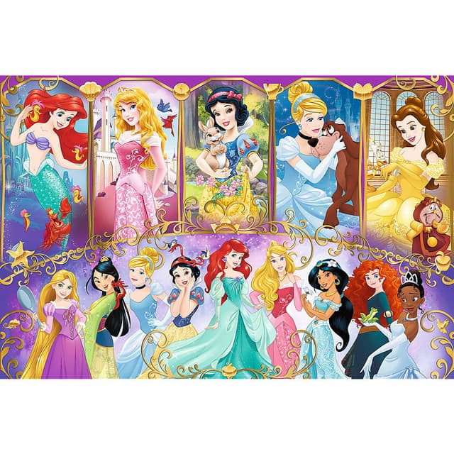 Puzzle 160 piese - Portretele printeselor | Trefl