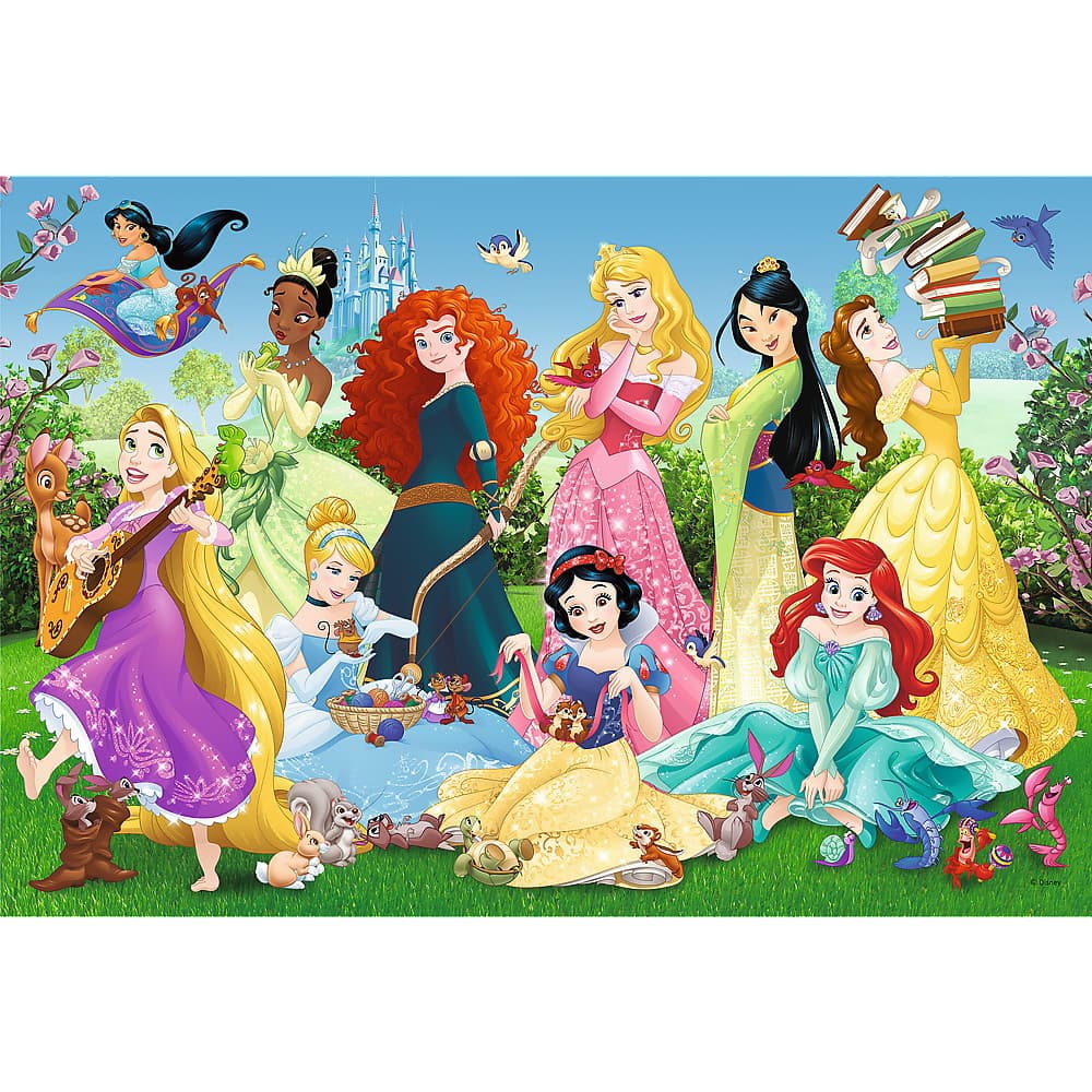 Puzzle 100 piese - Printesele sarmante | Trefl