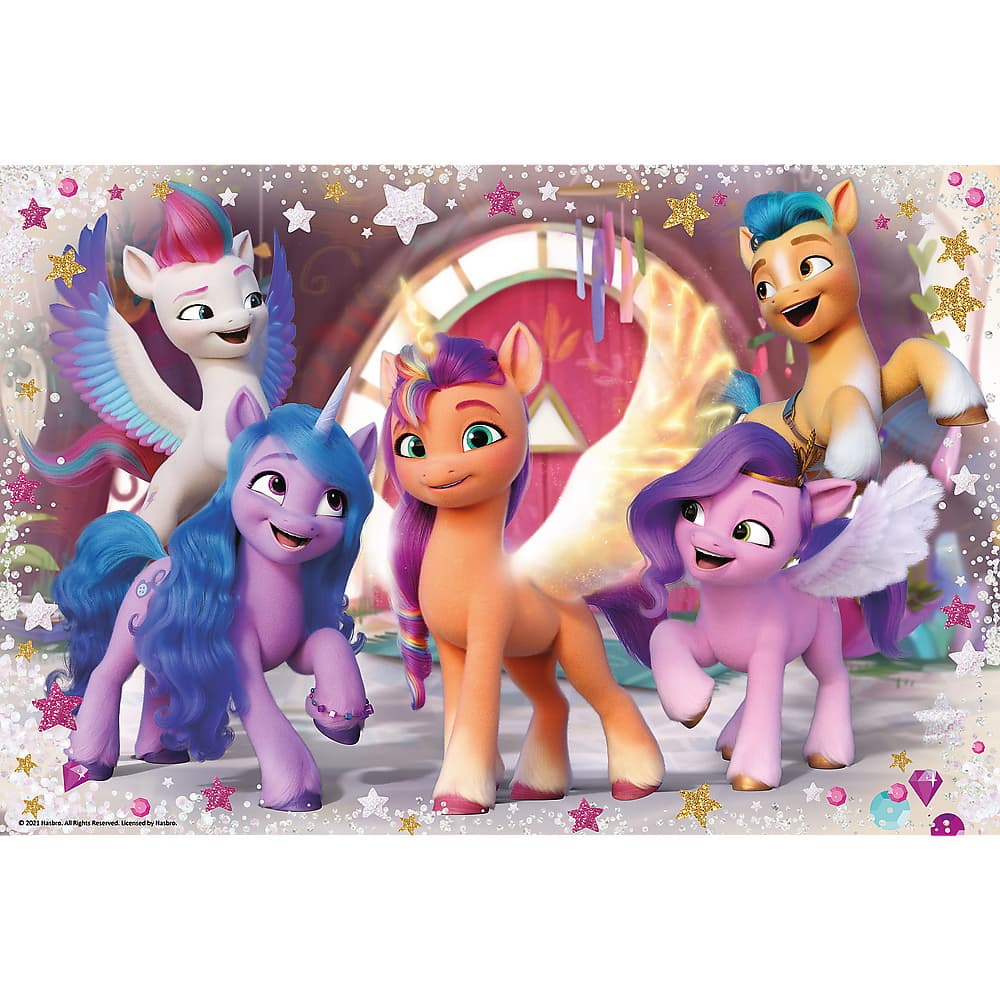 Puzzle 24 maxi piese - My Little Pony - Bucuria poneilor | Trefl