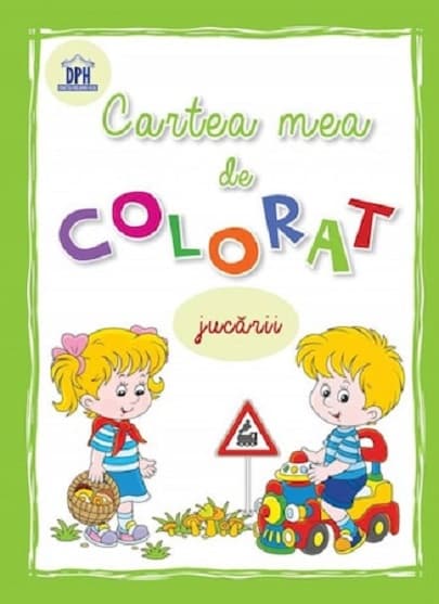 Cartea mea de colorat - jJucarii |