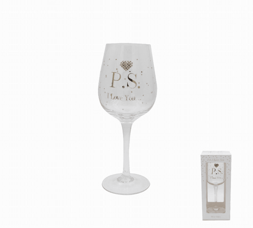 Pahar pentru vin - P.S I Love You | Lesser & Pavey