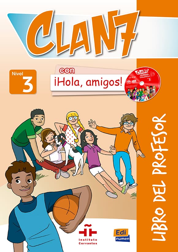 Clan 7 Con Hola Amigos: Libro del profesor + CD |