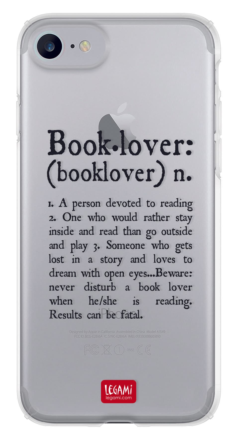 Carcasa Iphone 7 - Book Lover | Legami