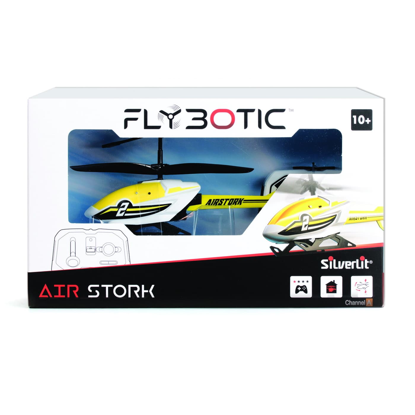 Elicopter cu Radiocomanda - FlyBotic - Air Stork (doua culori) | Silverlit