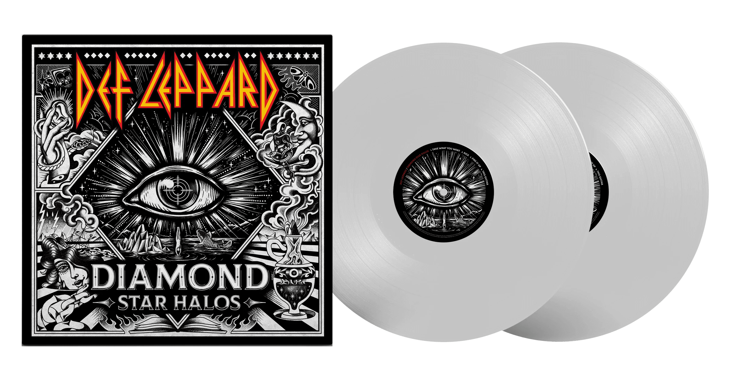 Diamond Star Halos (Indies Clear Vinyl) | Def Leppard
