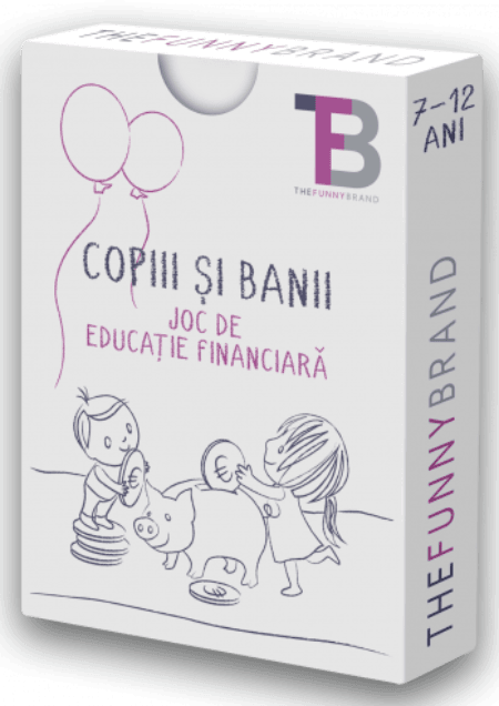 Joc educativ - Copiii si banii | The Funny Brand