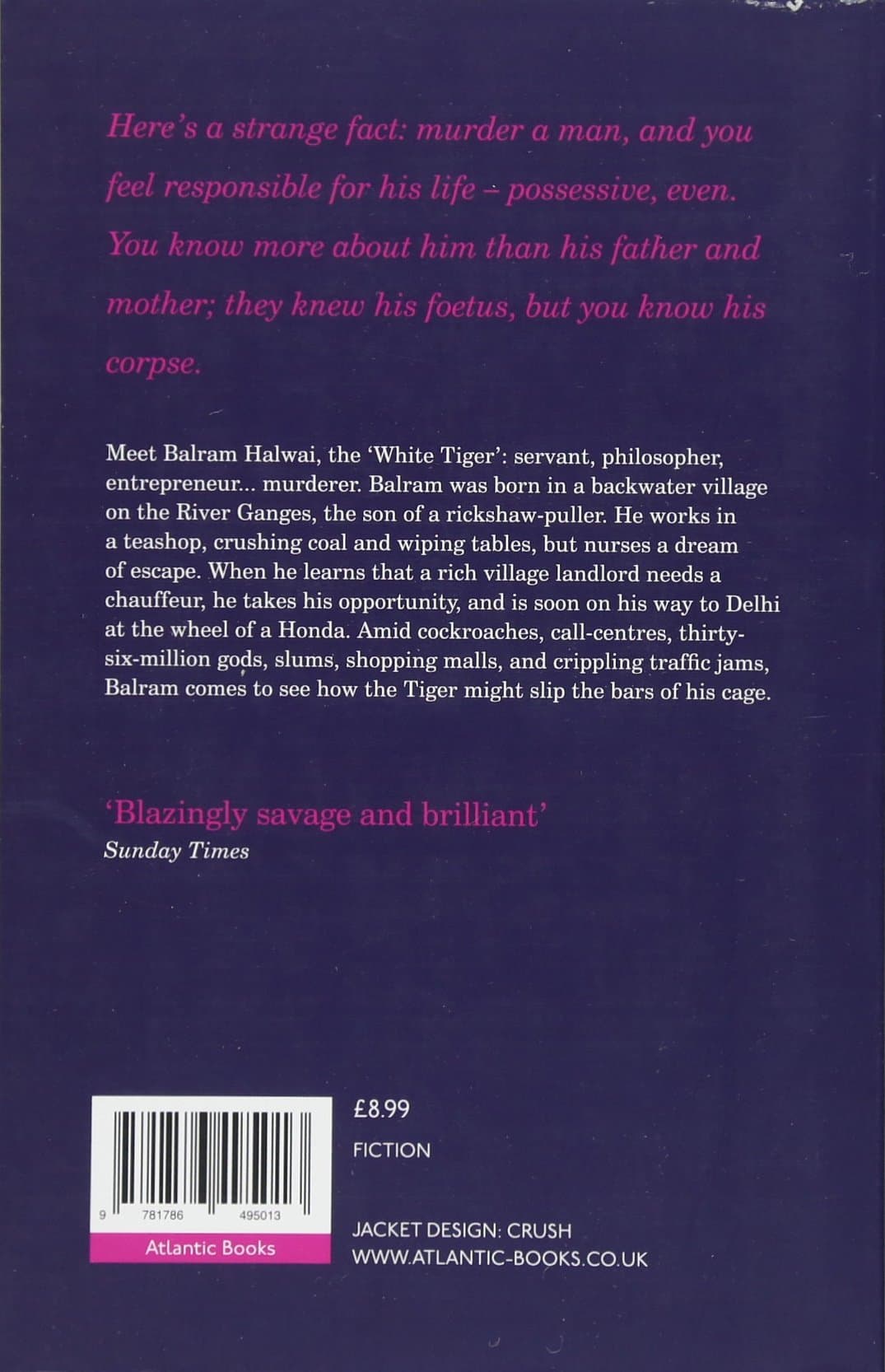 The White Tiger | Aravind Adiga