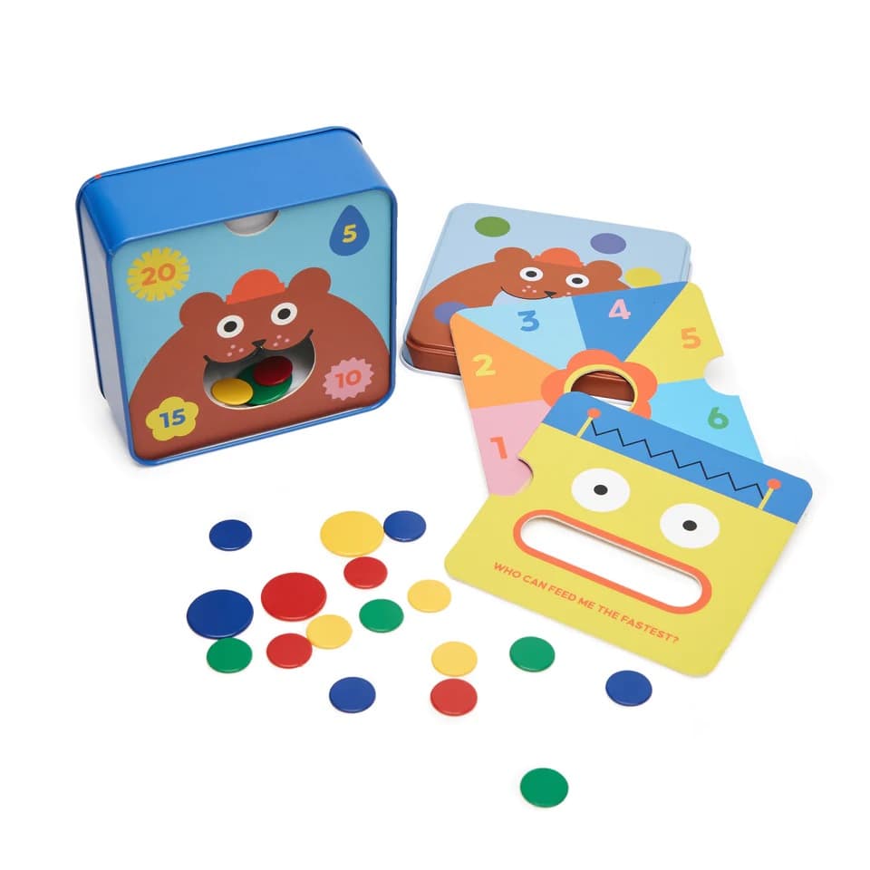 Joc - On The Go 3 in 1 Tiddlywinks Game | Kikkerland