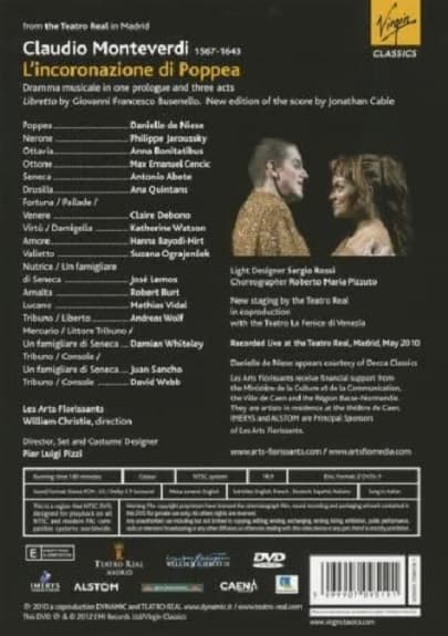 Monteverdi: L'Incoronazione di Poppea | Claudio Monteverdi, William Christie, Pier Luigi Pizzi