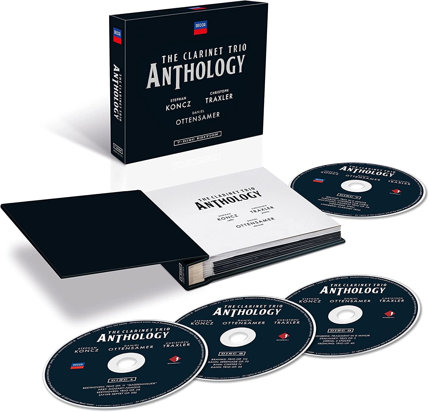 The Clarinet Trio Anthology | Stephan Koncz, Christoph Traxler, Daniel Ottensamer