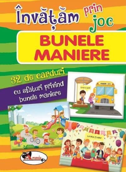 Invatam prin joc. Bunele maniere |