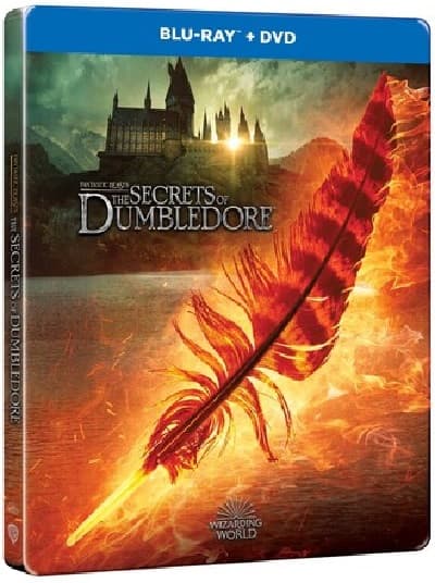 Animale Fantastice: Secretele lui Dumbledore / Fantastic Beasts: The Secrets of Dumbledore (Blu-ray Steelbook Feather) | David Yates