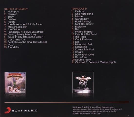 Tenacious D/ The Pick Of Destiny | Tenacious D