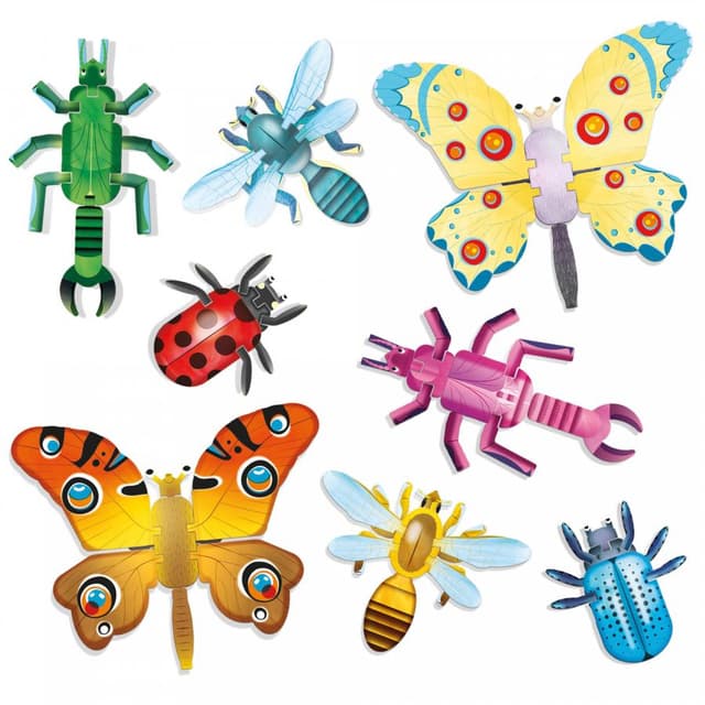 Joc educativ - Construieste o insecta | Headu
