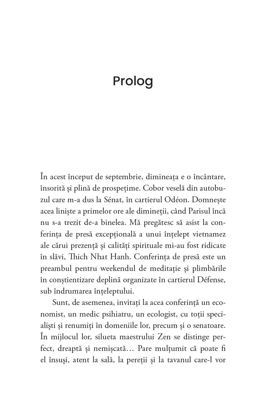 Thich Nhat Hanh. O viata traita constient | Celine Chadelat, Bernard Baudouin