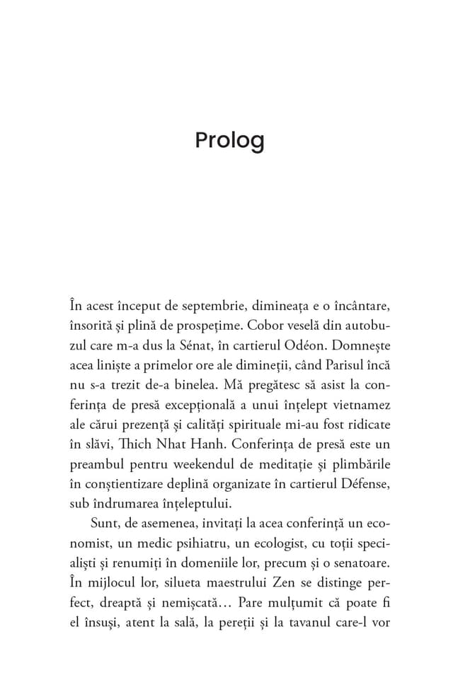 Thich Nhat Hanh. O viata traita constient | Celine Chadelat, Bernard Baudouin