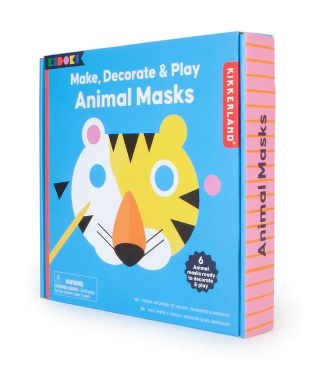 Kit decorativ - Make, Paint & Play - Animal Mask | Kikkerland
