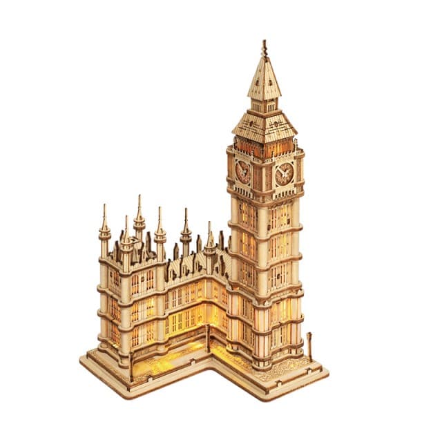 Puzzle 3D - Big Ben, 220 piese | Robotime