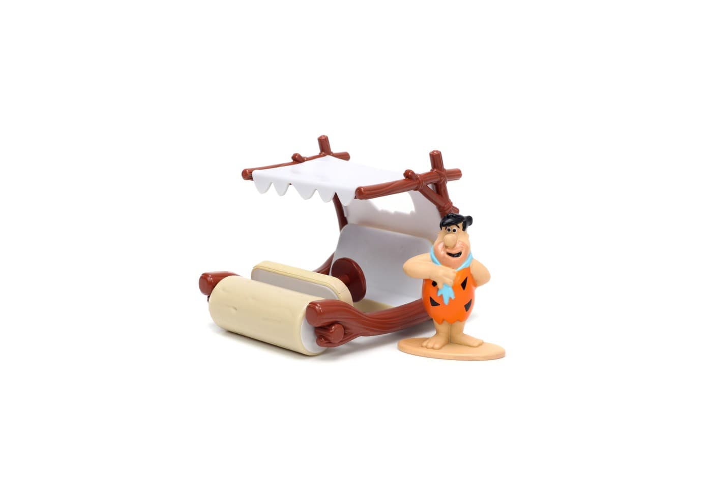 Set figurina si masinunta - Fred Flintstone & Flintmobile | Jada Toys