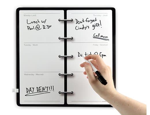 Placuta magnetica - Dry Erase Wall Calendar | Kikkerland