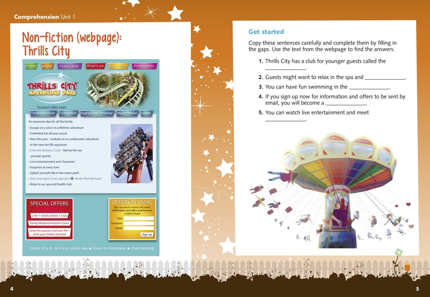 Comprehension Year 4 Pupil Book | Abigail Steel