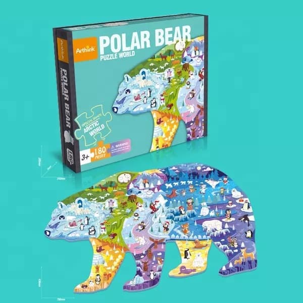 Puzzle in Forma de Urs Polar | Arthink