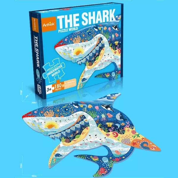 Puzzle in Forma de Rechin | Arthink