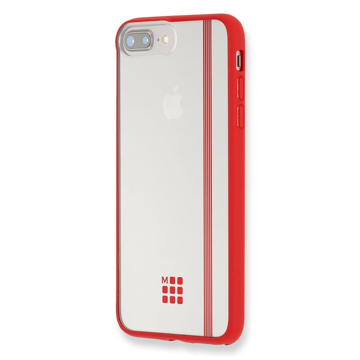 Carcasa rosie Hard Case Iphone 7 Plus Transparent Elastic | Moleskine