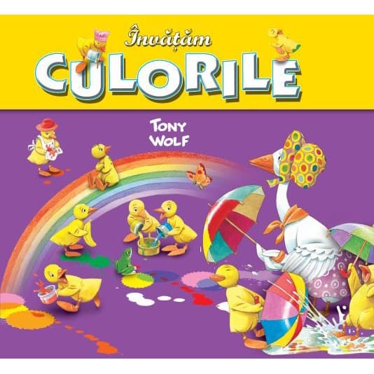Invatam culorile | Tony Wolf