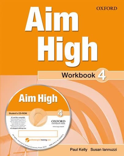 Aim High Level 4 Workbook & CD-ROM | Paul Kelly, Susan Iannuzzi
