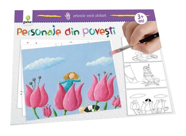 Personaje din povesti - Primele mele picturi |