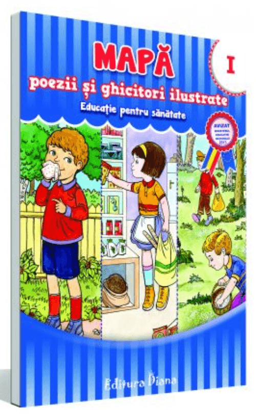 Mapa poezii si ghicitori ilustrate - Volumul 1 |