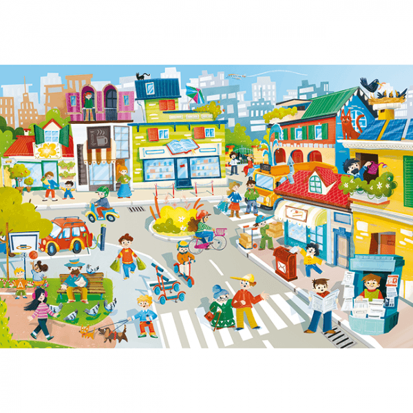 Puzzle - Giant Puzzle - The Eco Friendly City | Ludattica