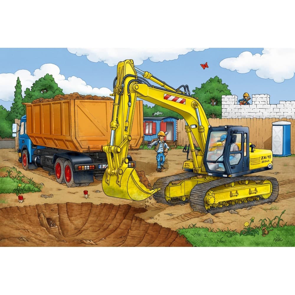 Puzzle 40 piese - Digger | Schmidt
